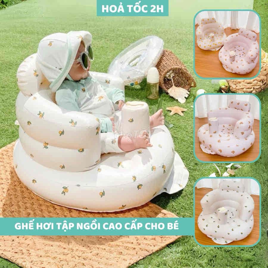 Ghế hơi tập ngồi cho em bé vừa làm phao tắm cho be. Mua bán Mẹ và bé tại Quận Thanh Khê Đà Nẵng được đăng bởi Minh Trâm hình 6