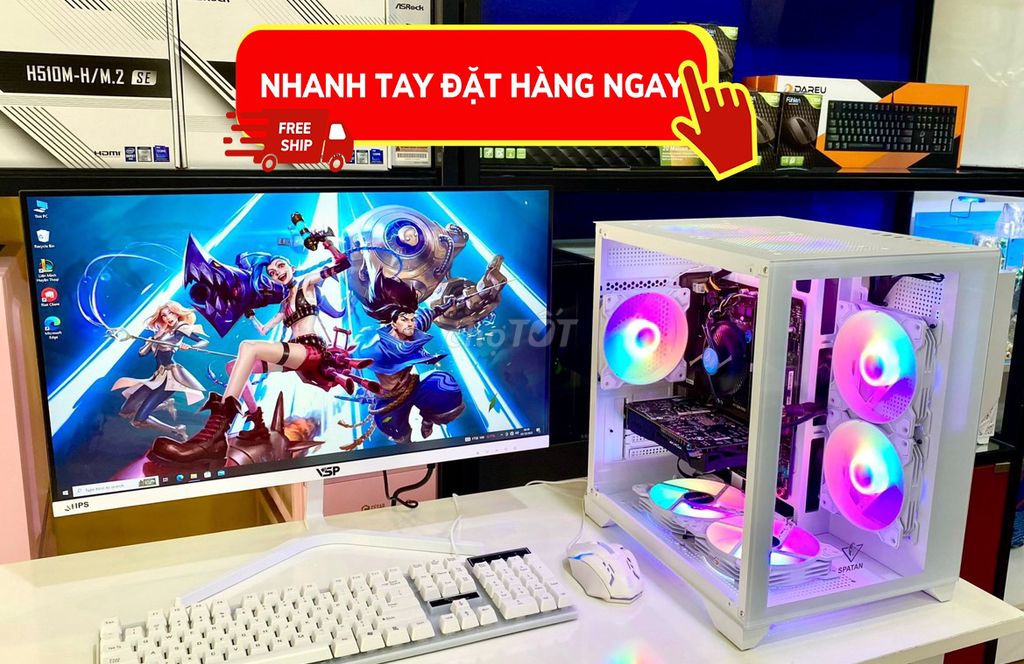 Sale bộ PC H110-i7 chiến game, làm đồ hoạ cực ngon. Mua bán Máy tính để bàn tại Quận Nam Từ Liêm Hà Nội được đăng bởi Nguyễn Ngọc Khánh hình 1