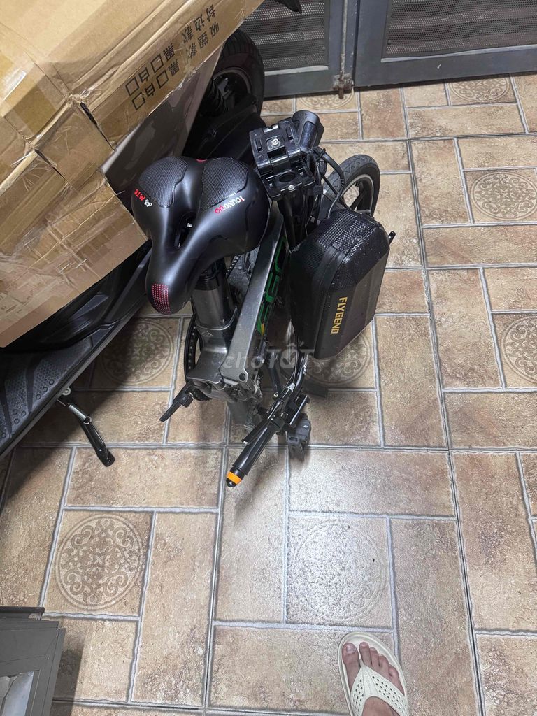 Xe đạp điện Samsung màu Xám. Mua bán Xe điện tại Thành phố Thủ Đức Tp Hồ Chí Minh được đăng bởi Thành  hình 1