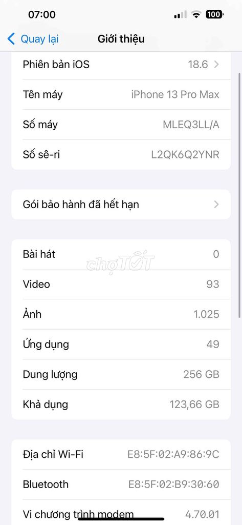 iPhone 13 Pro Max lock 256g. Mua bán Điện thoại tại Huyện Hoằng Hóa Thanh Hóa được đăng bởi duy quang hình 1