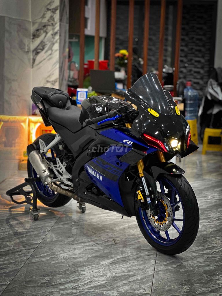Yamaha R15 V3 Up Full R7 - Full Đồ Chơi New 100%. Mua bán Xe máy tại Quận Thanh Khê Đà Nẵng được đăng bởi Xe Máy Đức Vũ 658 Trần Cao Vân hình 1
