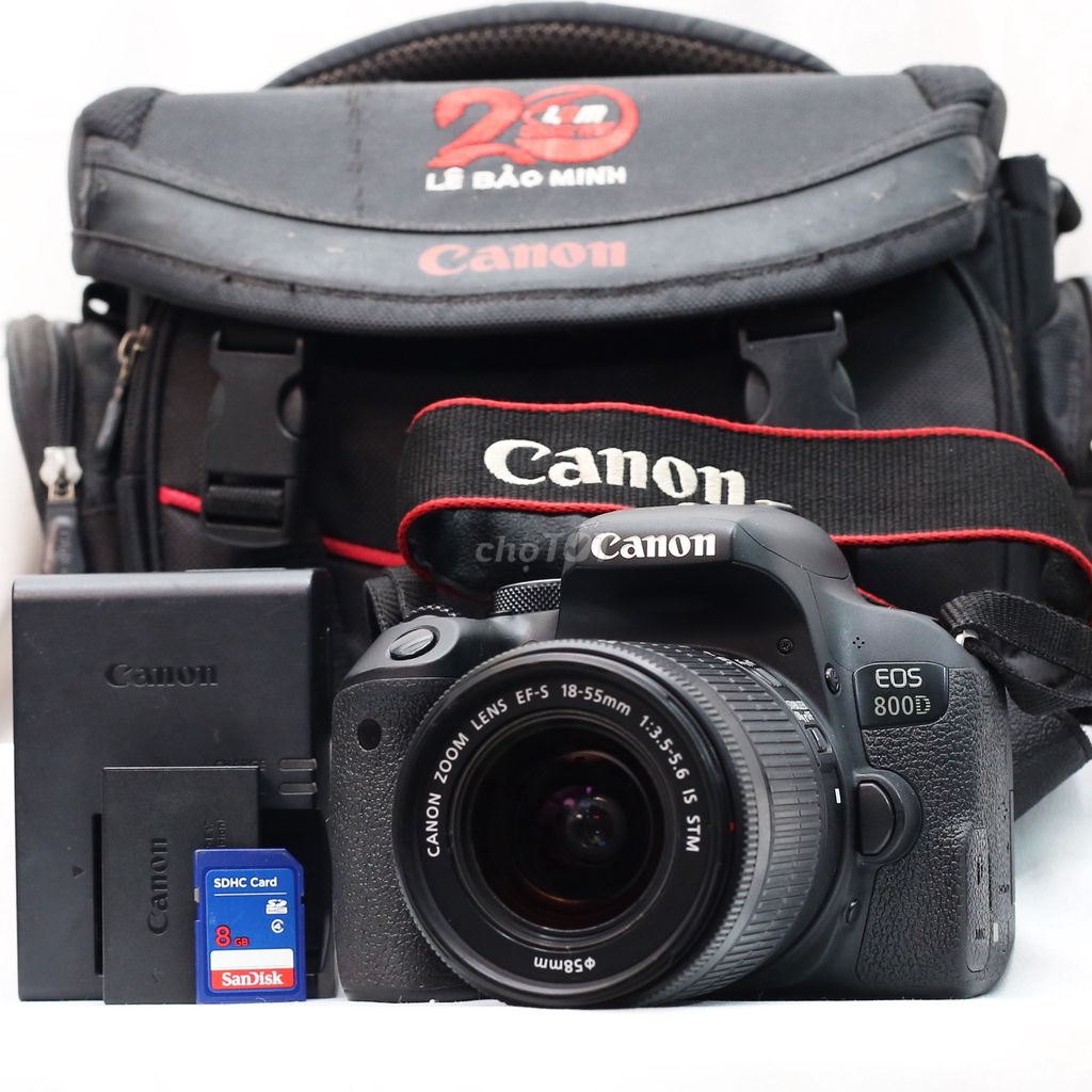 Bộ Canon 800D & 18-55 STM còn KHÁ MỚI, HĐ TỐT. Mua bán Máy ảnh, Máy quay tại Quận 4 Tp Hồ Chí Minh được đăng bởi Mai Ngọc Chinh hình 1