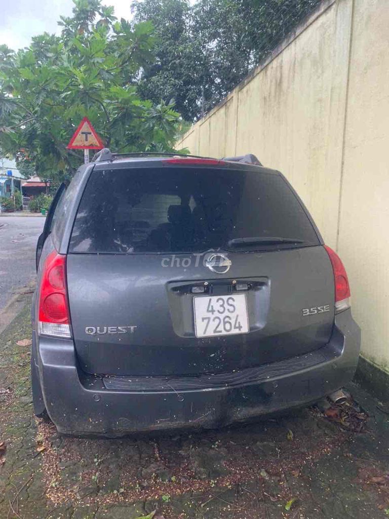 Thanh lý xác xe Nissan QUEST 2003 máy xăng. Mua bán Ô tô tại Quận Thanh Khê Đà Nẵng được đăng bởi Ms Trinh hình 5