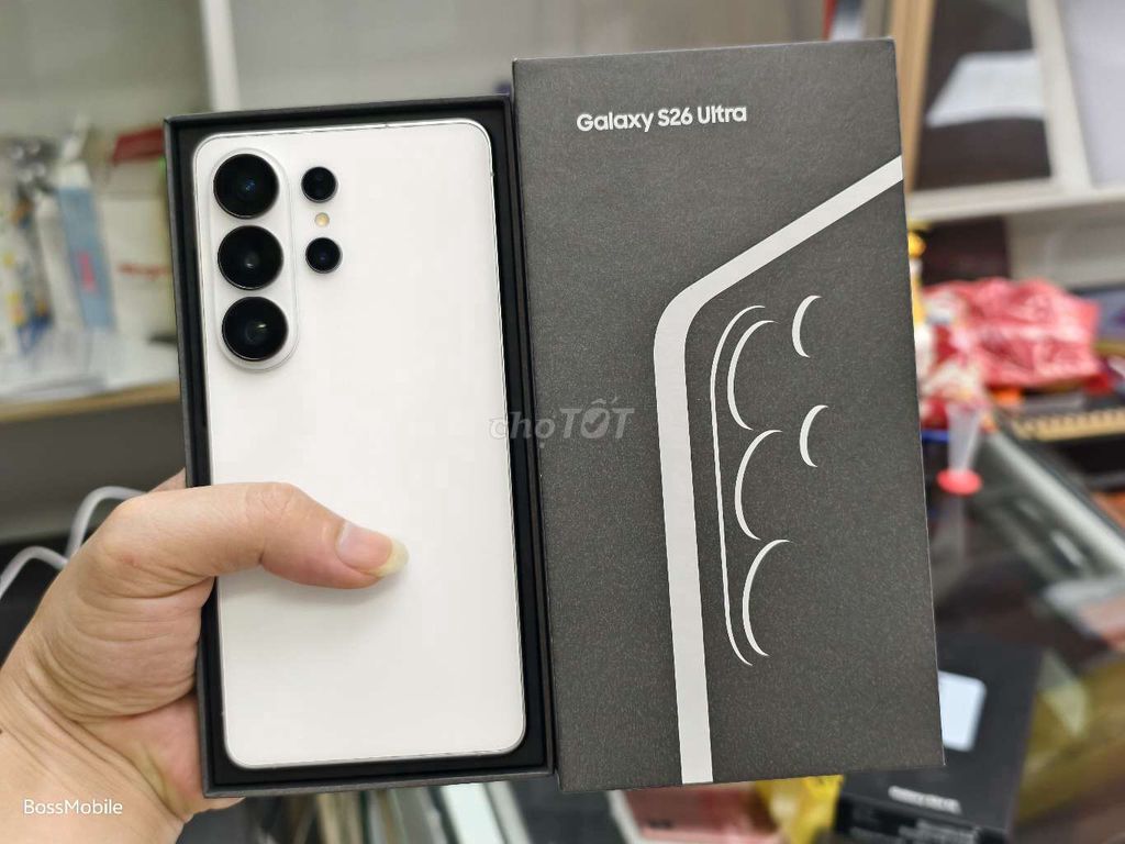 Bán nhanh S26 Ultra fullbox bảo hành 3/2027 giá rẻ. Mua bán Điện thoại tại Quận Hai Bà Trưng Hà Nội được đăng bởi Boss Mobile hình 1
