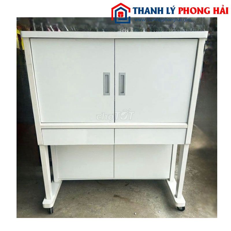 Kệ Đựng Máy May Gỗ Công Nghiệp Đẹp 90%. Mua bán Tủ, kệ gia đình tại Quận Gò Vấp Tp Hồ Chí Minh được đăng bởi Phong Hải hình 1