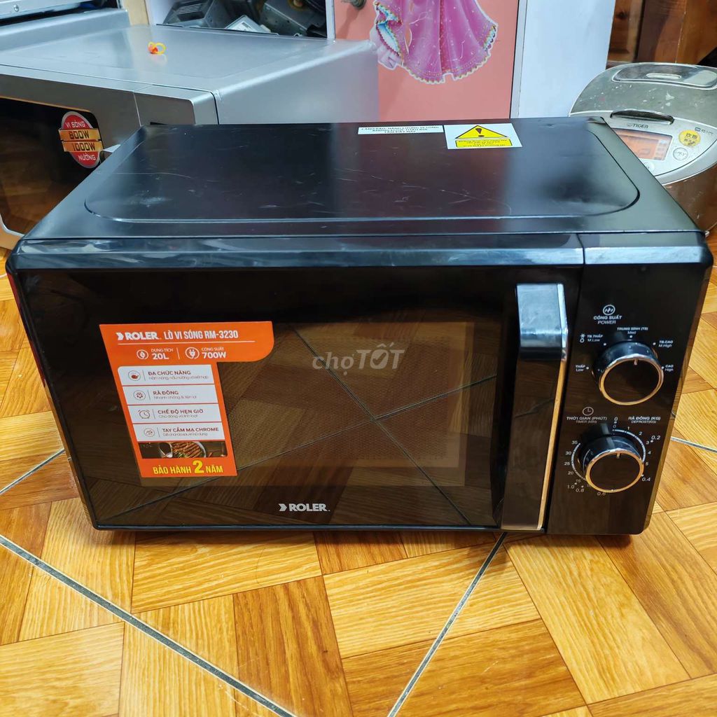 Lò vi sóng Roler RM-3230 Đen 20L. Mua bán Bếp, lò, đồ điện nhà bếp tại Quận Hà Đông Hà Nội được đăng bởi Chu Toàn hình 1