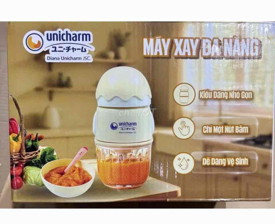 Máy xay đa năng Unicharm Trắng 3 trong 1. Mua bán Bếp, lò, đồ điện nhà bếp tại Thành phố Huế Thừa Thiên Huế được đăng bởi võ thị bích hà hình 1