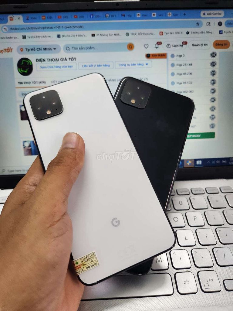 GOOGLE PIXEL 4XL 6GB.64GB SNAP 855 QTE FULL CN. Mua bán Điện thoại tại Quận Bình Thạnh Tp Hồ Chí Minh được đăng bởi Dân Mobile hình 1