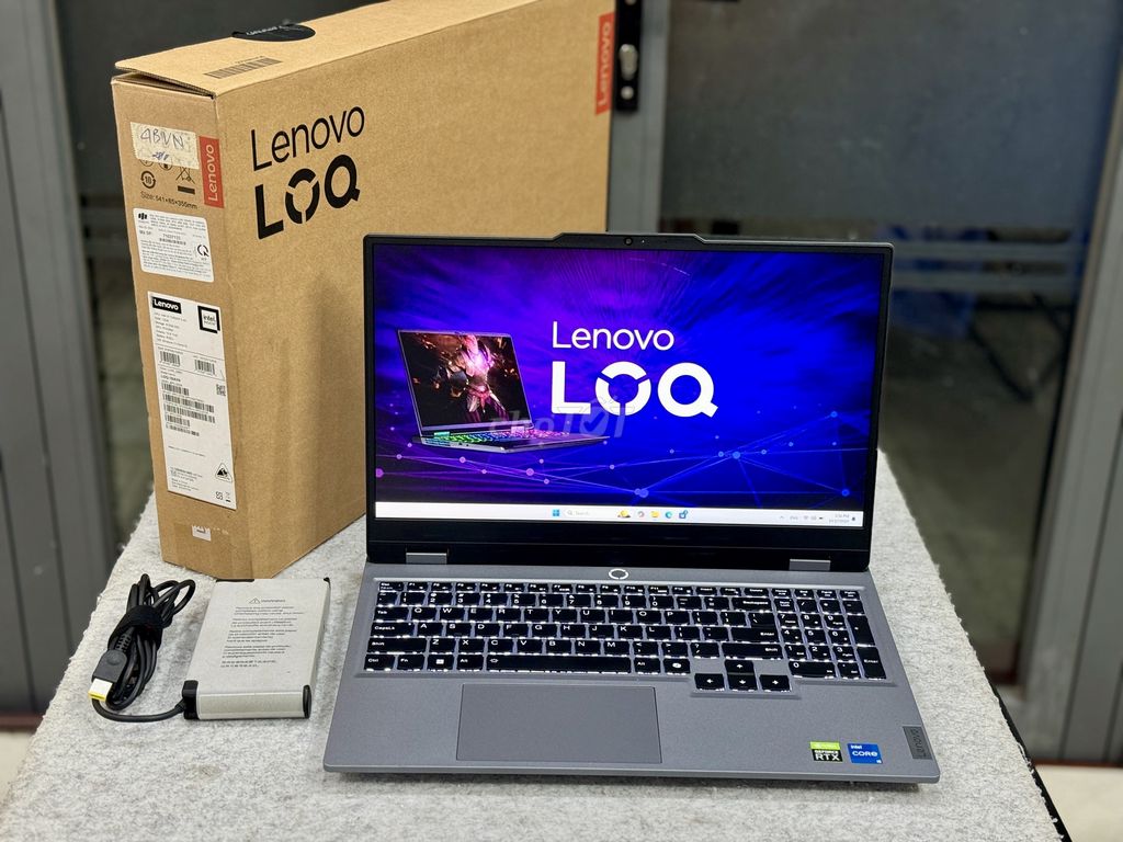 Lenovo LOQ i5 12450HX, RTX3050 6GB BẢO HÀNH 2 NĂM