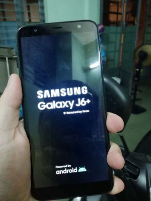 Samsung J6% PLUS Xám Bóng Ram 3GB 32GB Pin Trâu Bò