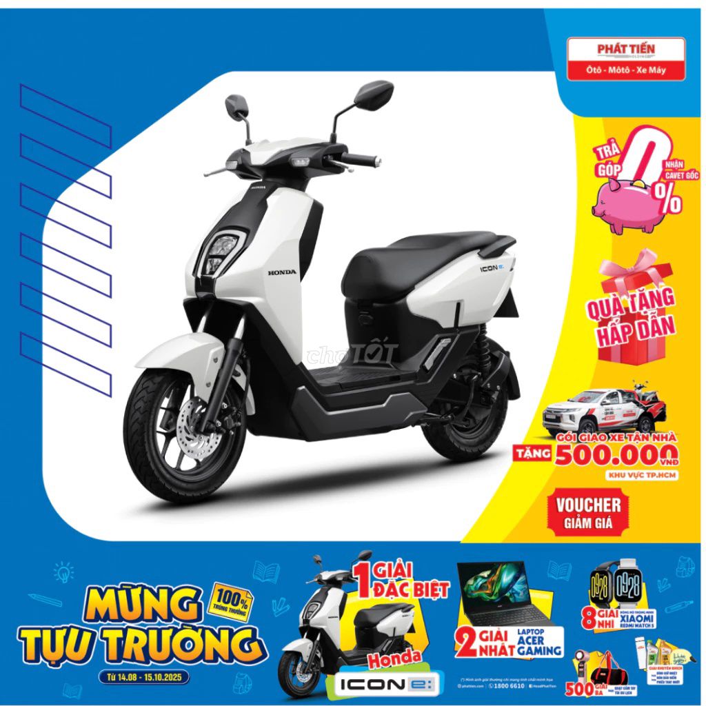 XE MÁY ĐIỆN HONDA ICON E - PHIÊN BẢN CAO CẤP. Mua bán Xe điện tại Quận 7 Tp Hồ Chí Minh được đăng bởi Head Phát Tiến hình 6