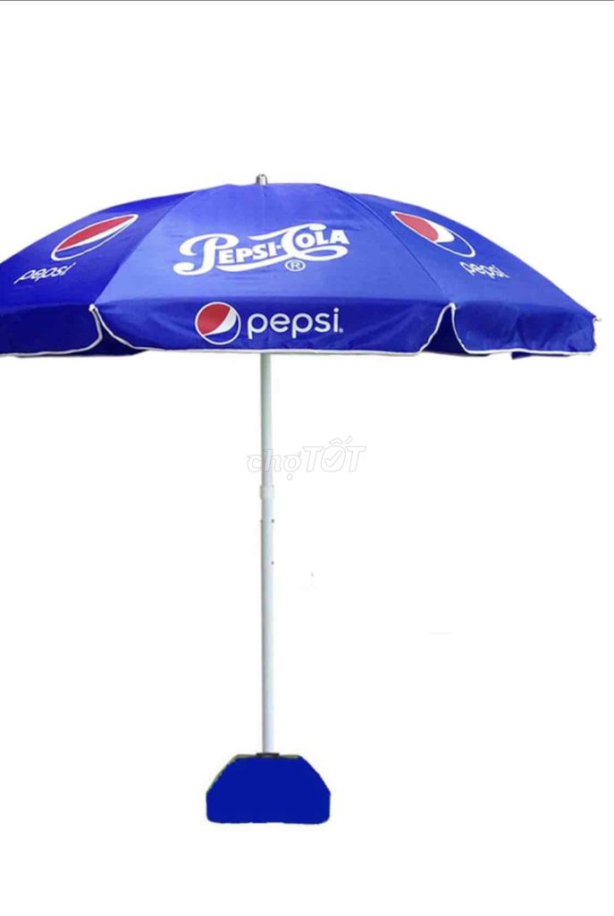 Dù che nắng Pepsi Xanh dương Vải, Kim loại. Mua bán Nội thất, đồ gia dụng khác tại Huyện Long Điền Bà Rịa - Vũng Tàu được đăng bởi Đồng Nga hình 1