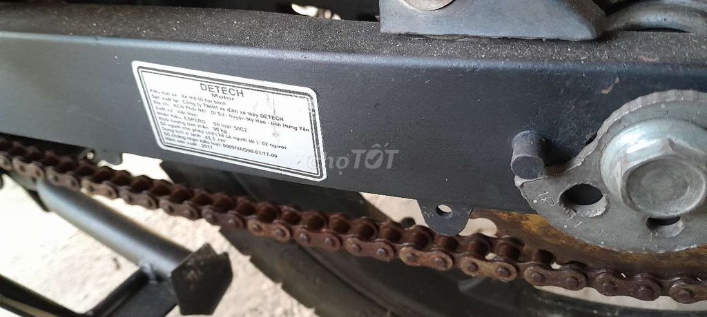 DETECH ESPERO 2017 Đỏ Đen 50cc. Mua bán Xe máy tại Thành phố Vĩnh Long Vĩnh Long được đăng bởi anh thảo hình 4