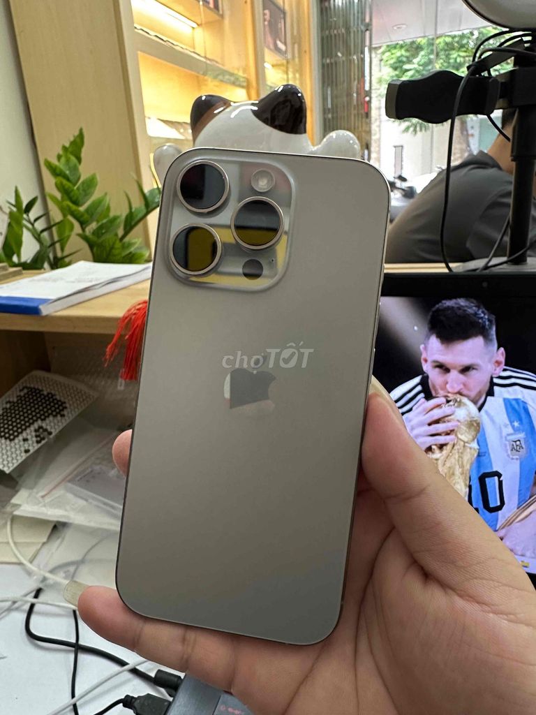 iPhone 16 Pro 256GB Titan tự nhiên. Mua bán Điện thoại tại Quận Kiến An Hải Phòng được đăng bởi Dương hình 1