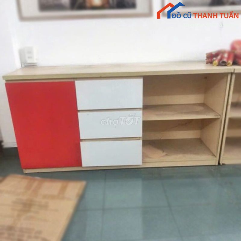 Tủ Hồ Sơ Gỗ MDF Đã Sử Dụng Đẹp 90%. Mua bán Đồ dùng văn phòng tại Quận Tân Phú Tp Hồ Chí Minh được đăng bởi Thanh Lý Thanh Tuấn hình 1