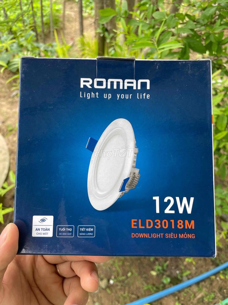 Đèn LED Downlight Roman ELD3018M/12W 12W. Mua bán Đèn tại Huyện Bình Chánh Tp Hồ Chí Minh được đăng bởi Ductran hình 1
