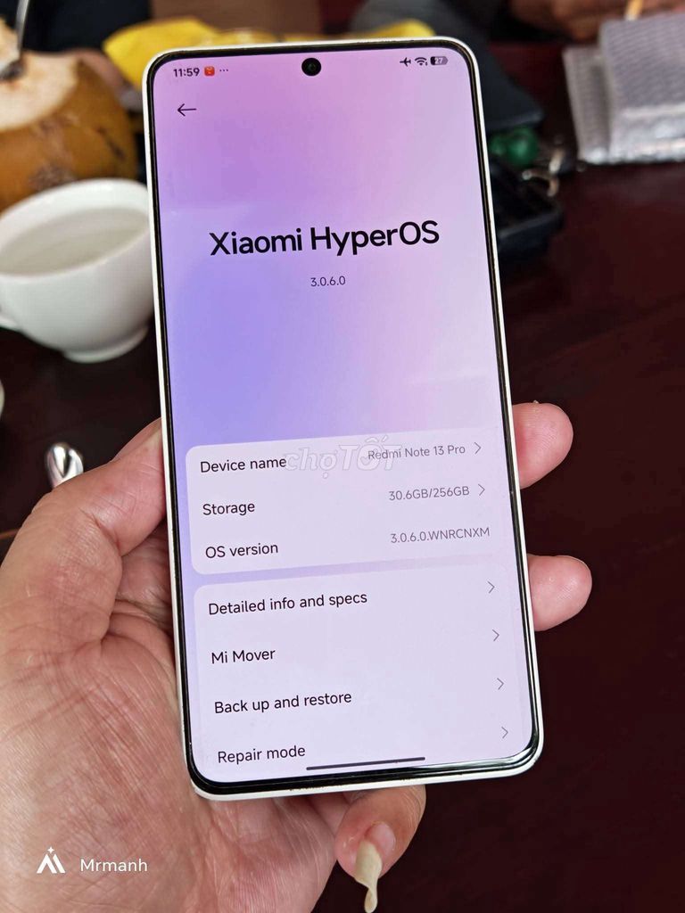 Xiaomi Redmi Note 13 Pro 5g. Mua bán Điện thoại tại Thành phố Buôn Ma Thuột Đắk Lắk được đăng bởi gia hân 30 hình 1