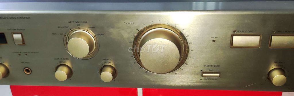 Amply tích hợp Onkyo A-913 Vàng đồng Nhật Bản. Mua bán Tivi, Âm thanh tại Quận Bình Thạnh Tp Hồ Chí Minh được đăng bởi tuan cuong hình 1