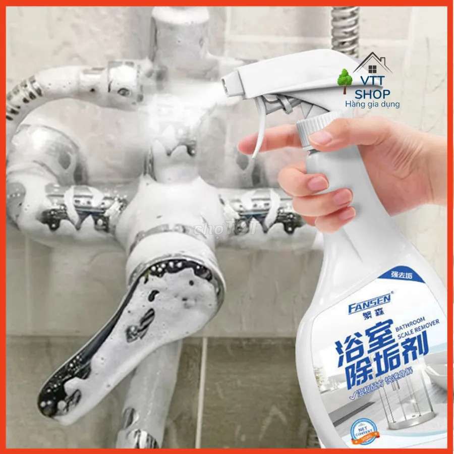 Nước xịt tẩy rửa FANSEN 500ML tẩy cặn bẩn. Mua bán Thiết bị vệ sinh, nhà tắm tại Quận Gò Vấp Tp Hồ Chí Minh được đăng bởi Gia Dụng Blue Home Tân Bình hình 1