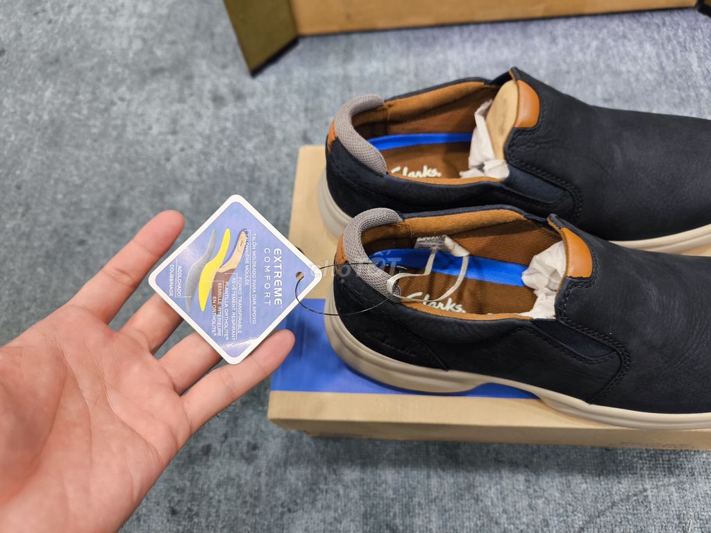 Giày lười Clarks Nam Da thật Xanh đen. Mua bán Giày dép tại Quận 1 Tp Hồ Chí Minh được đăng bởi Phuc Nguyen hình 1