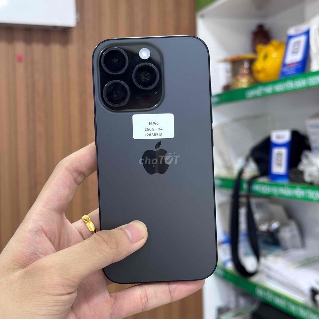 ✨ iPhone 16 Pro 256GB Like New BH 1 Đổi 1🔥. Mua bán Điện thoại tại Quận Ngô Quyền Hải Phòng được đăng bởi minmobile HP hình 1