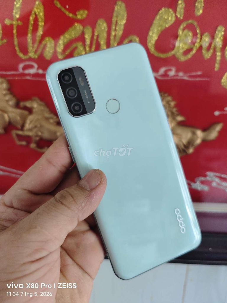 Oppo A53 ram4+1/ 128GB Xanh ngọc. Mua bán Điện thoại tại Thành phố Biên Hòa Đồng Nai được đăng bởi Tùng phát  hình 1