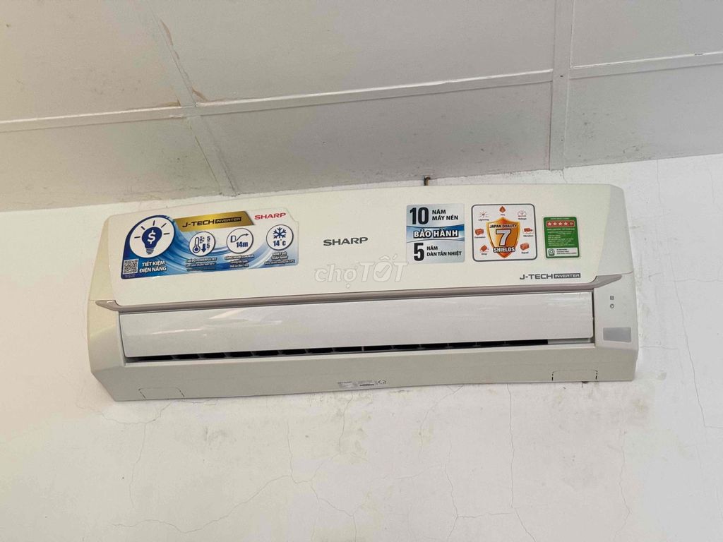 thanh lý máy lạnh shap 1.hp inveter