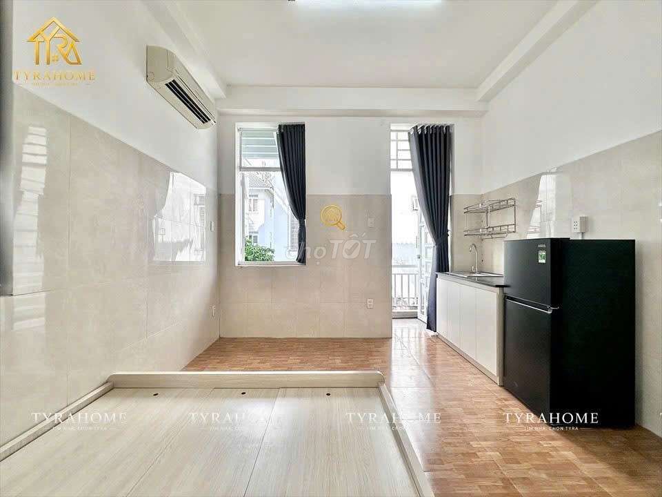 🏡 Cho Thuê Studio Gần Văn Lang CS3 | Ban Công Riêng - Full Nội Thất