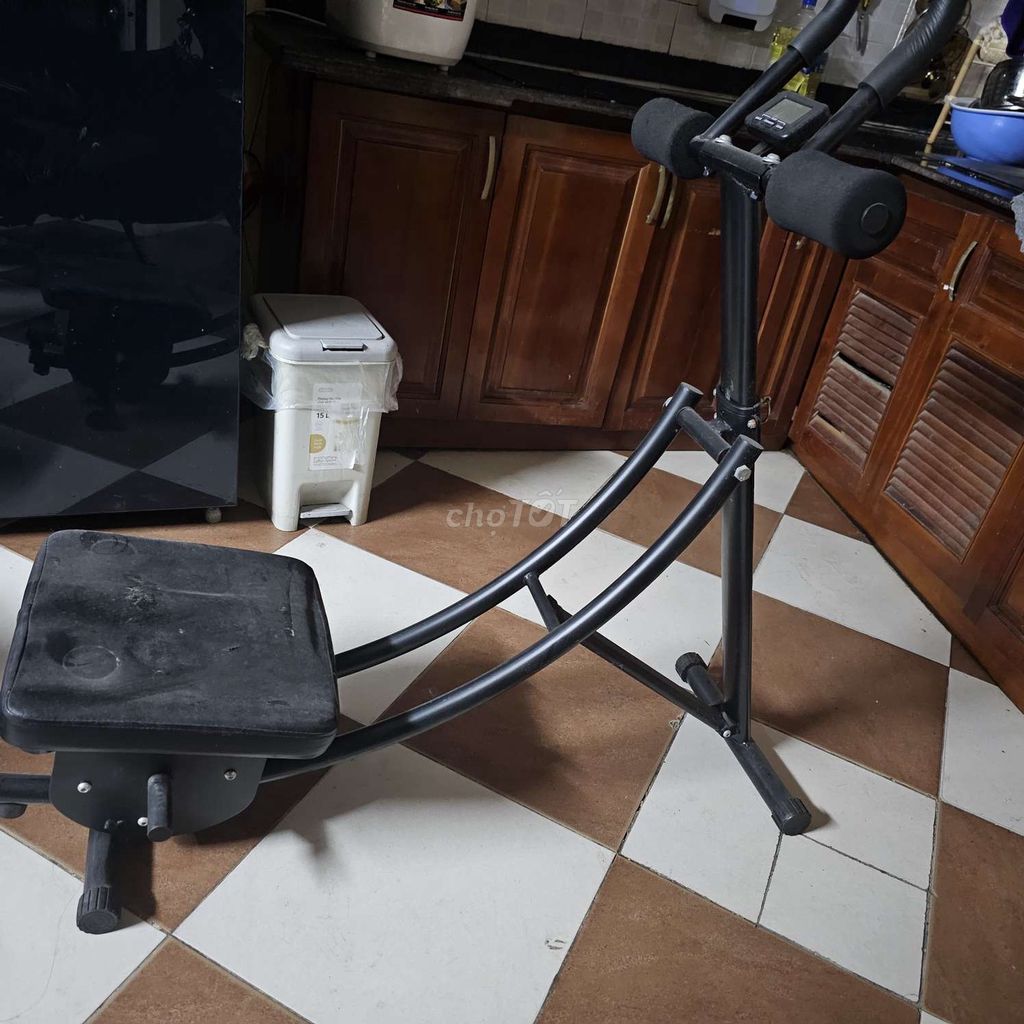 Ghế tập cơ bụng Đen Đã sử dụng. Mua bán Đồ thể thao, Dã ngoại tại Quận Cầu Giấy Hà Nội được đăng bởi Thang Tdn hình 1