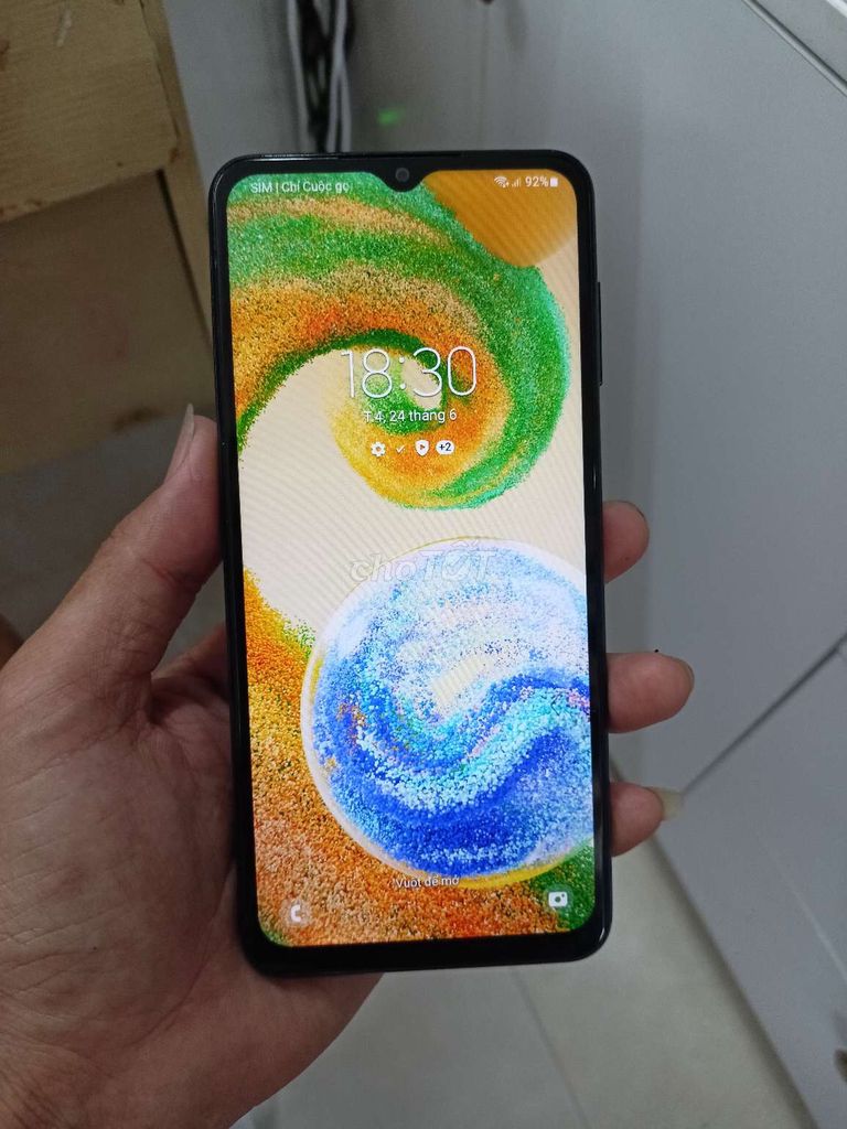Samsung Galaxy A04S 4GB/64GB Xanh. Mua bán Điện thoại tại Quận Bình Thuỷ Cần Thơ được đăng bởi CH Thuan Mobile hình 1