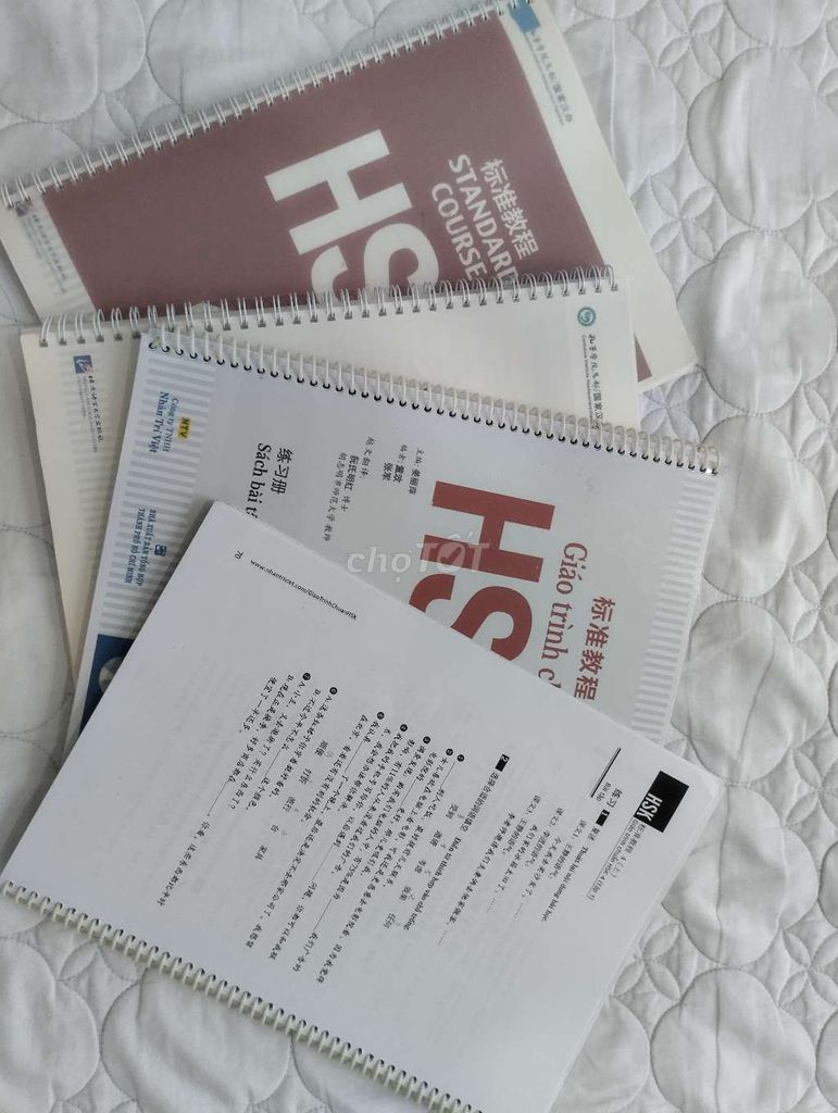 Bán rẻ bộ sách hsk4 4 cuốn quận 2