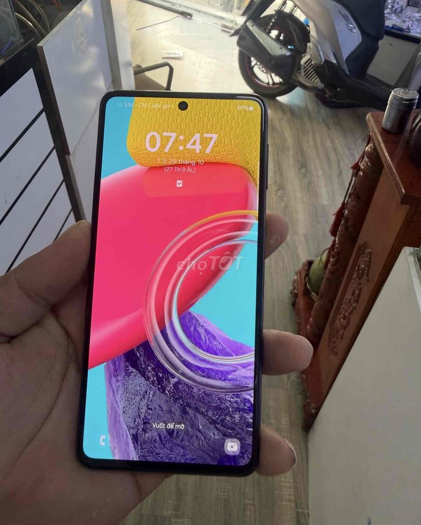 Samsung M53 5g Ram 8/256GB  zin đẹp full chức năng. Mua bán Điện thoại tại Quận Bình Tân Tp Hồ Chí Minh được đăng bởi Di Động khmer saigon hình 1