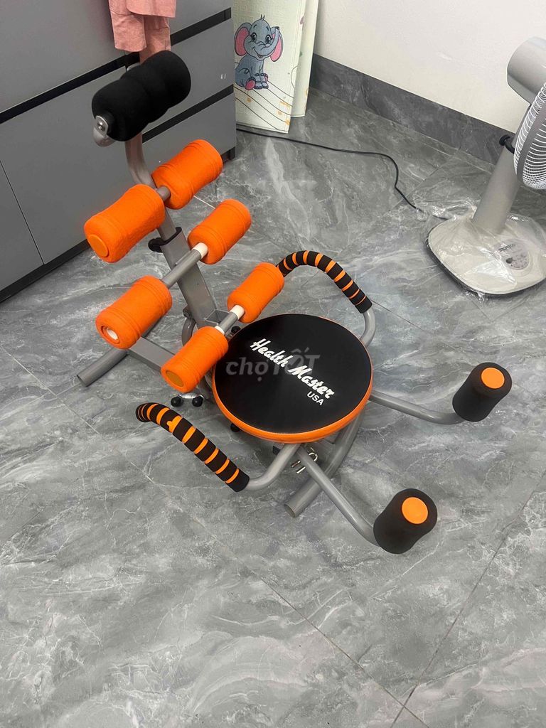 Máy tập bụng Health Master Cam, Đen, Xám. Mua bán Đồ thể thao, Dã ngoại tại Huyện Sóc Sơn Hà Nội được đăng bởi Phạm Văn Quý hình 1