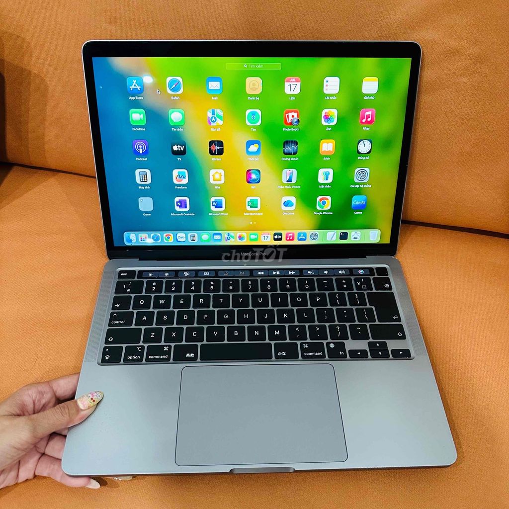 Apple MacBook Pro M1 2020 8GB/256GB Xám. Mua bán Laptop tại Quận Thanh Khê Đà Nẵng được đăng bởi Macflow hình 1
