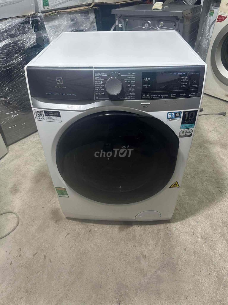 Máy giặt sấy Electrolux 10kg lồng ngang 98%. Mua bán Máy giặt tại Quận Bình Tân Tp Hồ Chí Minh được đăng bởi Cơ Điện Lạnh NK hình 1