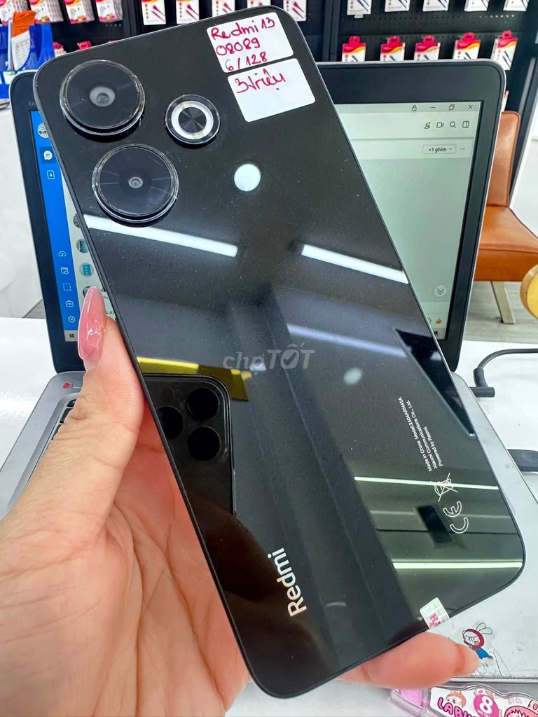 Xiaomi Redmi 13 6GB/128GB Đen. Mua bán Điện thoại tại Quận Bình Tân Tp Hồ Chí Minh được đăng bởi Hội Đồ Điện Tử hình 1