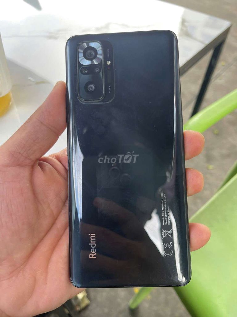 Xiaomi Redmi Note 10 Pro 128GB Đen. Mua bán Điện thoại tại Quận 12 Tp Hồ Chí Minh được đăng bởi Kết Bạn dép lào gửi định vị  hình 1