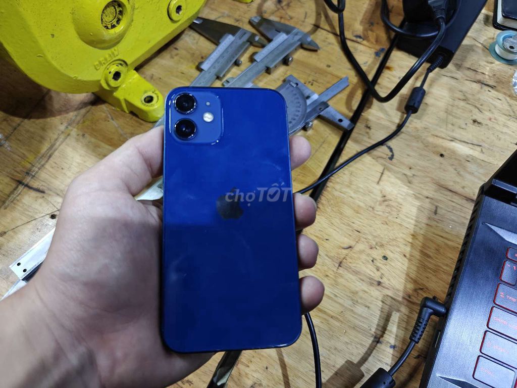 Apple iPhone 12 Mini Xanh Sắc nét. Mua bán Điện thoại tại Thành phố Vũng Tàu Bà Rịa - Vũng Tàu được đăng bởi Minh Anh hình 1