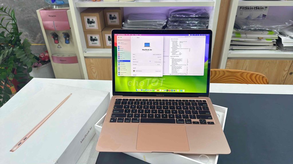 MacBook Air M1/8GB/256GB RoseGold- Đẹp. Mua bán Laptop tại Quận Thanh Khê Đà Nẵng được đăng bởi Tín Phát Apple hình 1