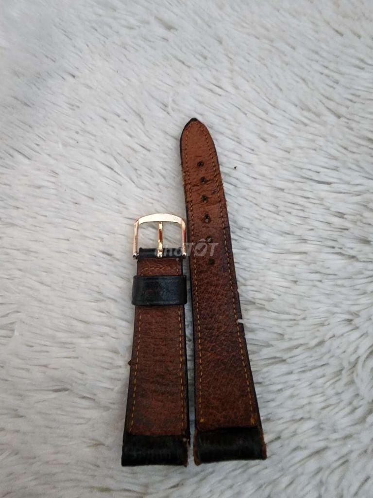 Dây đồng hồ Seiko Da Nâu Đen 18mm. Mua bán Phụ kiện thời trang khác tại Quận Tân Bình Tp Hồ Chí Minh được đăng bởi Hoàng Sang Swiss hình 1