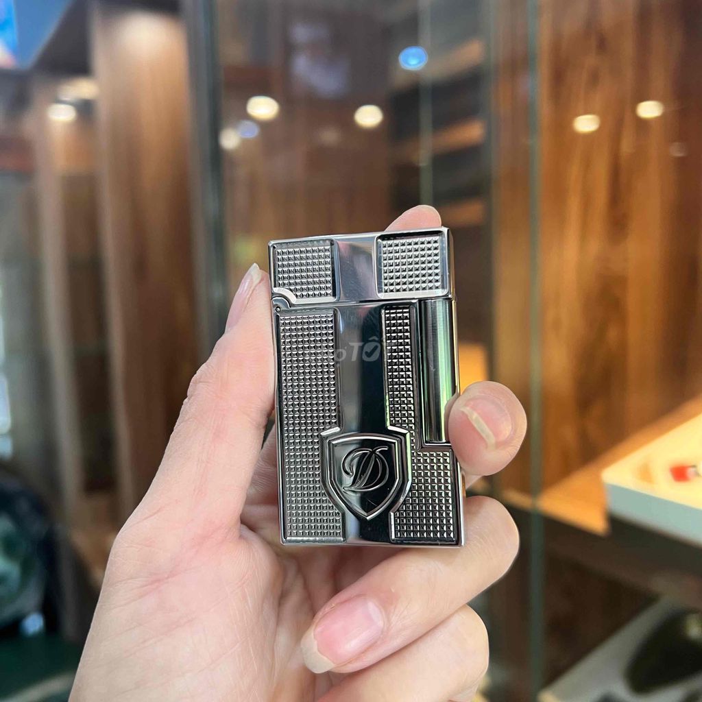 Bật lửa ST Dupont Mạ bạc Mới. Mua bán Đồ sưu tầm, đồ cổ tại Quận Long Biên Hà Nội được đăng bởi Thế Giới Bật Lửa Nam Hiền 188Ngọc Thụy Long Biên hình 1