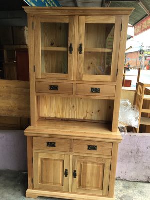 Tủ 2 tầng - Tủ trừng bày/ Gỗ sồi mỹ - Tủ bếp. Mua bán Tủ, kệ gia đình tại Thành phố Thủ Đức Tp Hồ Chí Minh được đăng bởi Đồ Gỗ Phan Thành
