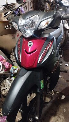 SYM Elegant 50cc Đỏ đen 7000 km Mới 90%