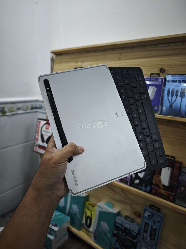 Thanh lý Samsung Tab S8 wifi 8/128Gb kèm phím. Mua bán Máy tính bảng tại Quận 8 Tp Hồ Chí Minh được đăng bởi Đam Mê Công Nghệ hình 1