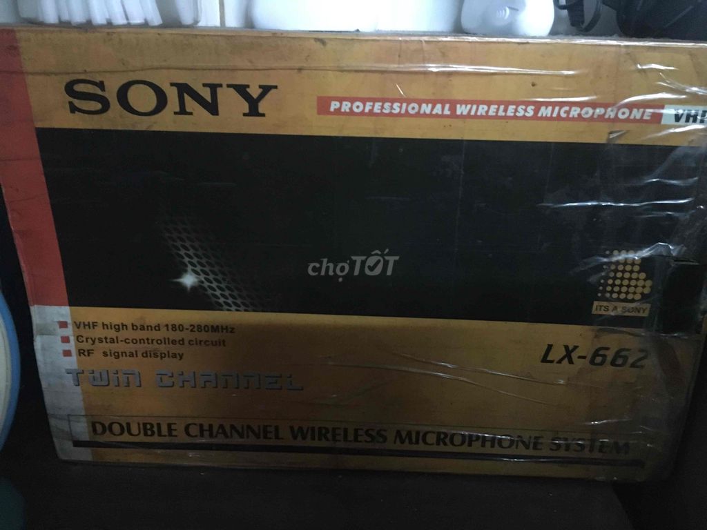 Micro không dây Sony LX-662. Mua bán Tivi, Âm thanh tại Quận Bình Tân Tp Hồ Chí Minh được đăng bởi Bốn Bể Là Nhà hình 1