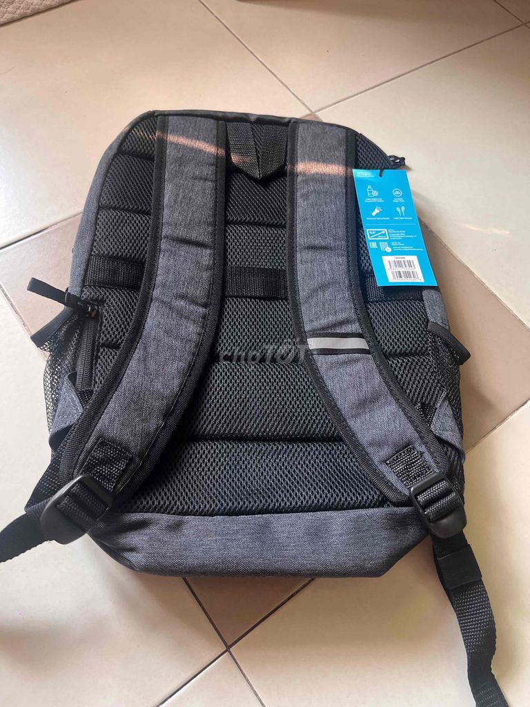 Balo laptop HP Xám Bền chống sốc. Mua bán Túi xách tại Quận 8 Tp Hồ Chí Minh được đăng bởi karhy hình 1