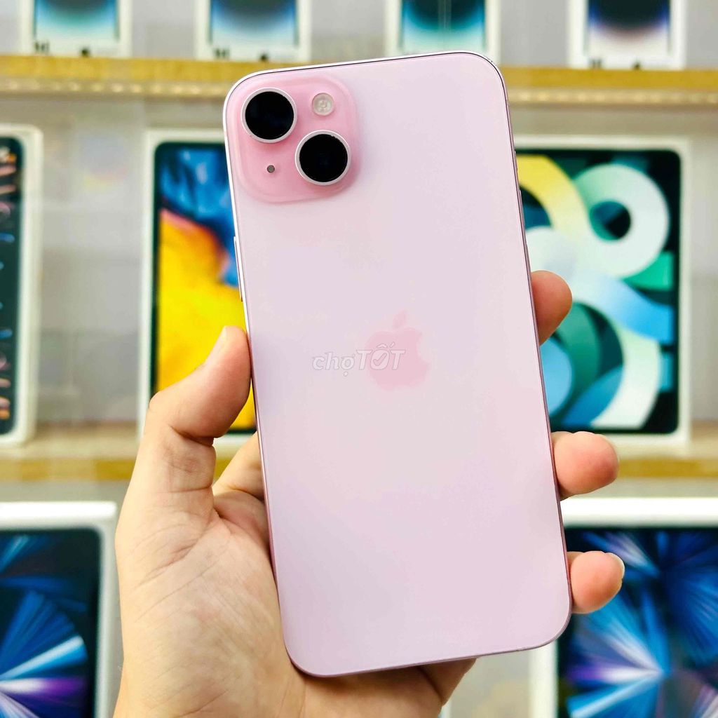 🍎15 PLUS HỒNG 128GB VN/A ĐẸP98% NGUYÊN ZIN ÁP P85%. Mua bán Điện thoại tại Quận Ninh Kiều Cần Thơ được đăng bởi Nghĩa Trần Mobile hình 1