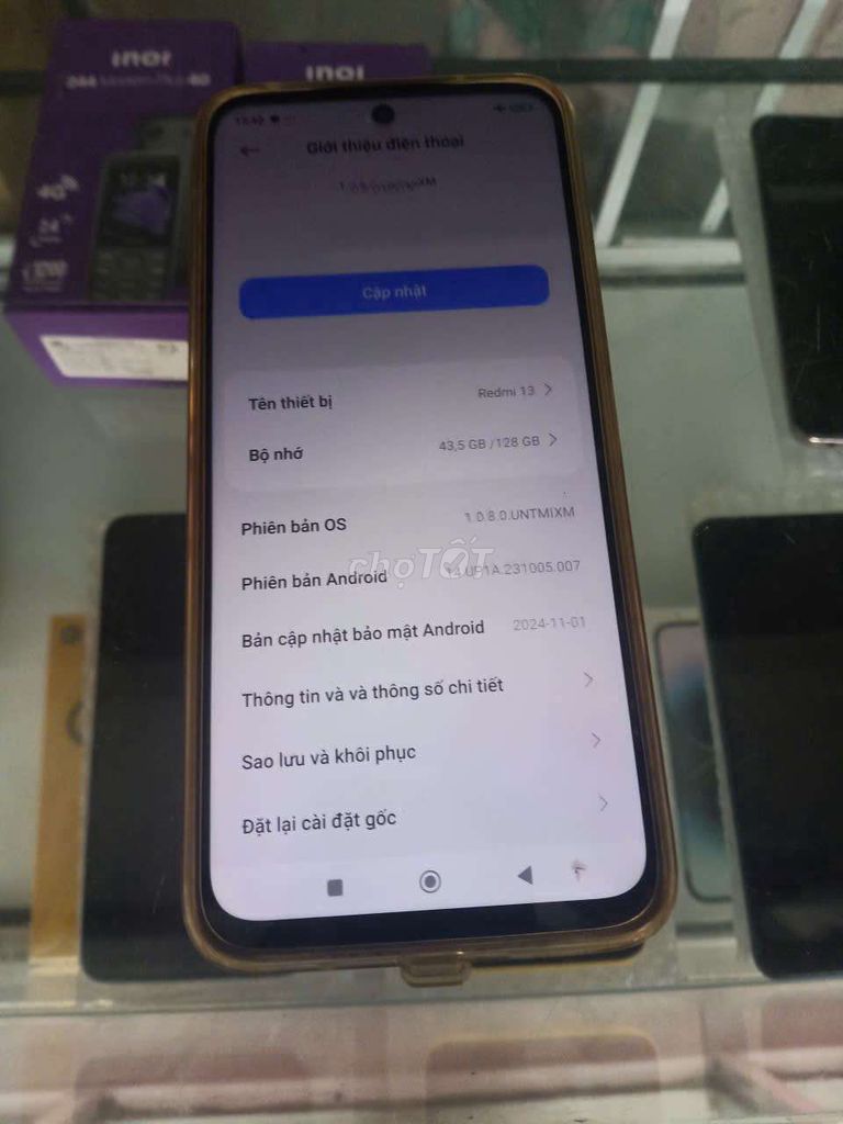 Xiaomi Redmi 13 128GB Vàng Mới. Mua bán Điện thoại tại Quận Bình Thuỷ Cần Thơ được đăng bởi thanh luậnnn hình 1