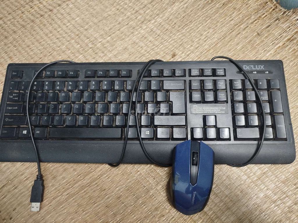 Bàn phím DELUX Chuột Simetech. Mua bán Phụ kiện (Màn hình, Chuột...) tại Quận 4 Tp Hồ Chí Minh được đăng bởi lala hình 1