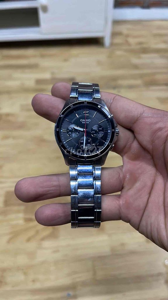 Đồng hồ Casio unisex Thép không gỉ Bạc. Mua bán Đồng hồ tại Thành phố Ninh Bình Ninh Bình được đăng bởi Nguyễn Duy Linh hình 1